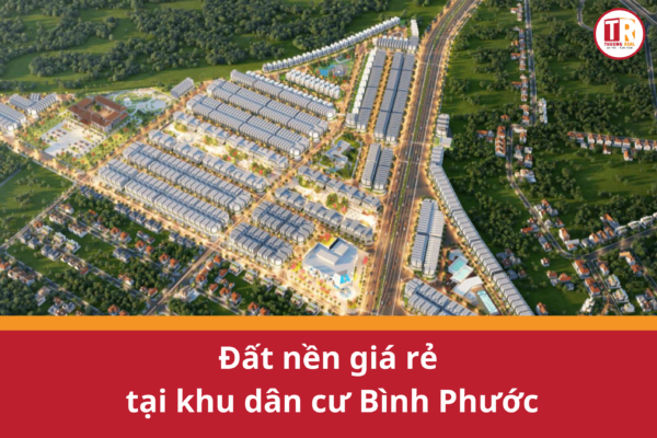 Đất nền giá rẻ khu dân cư Bình Phước