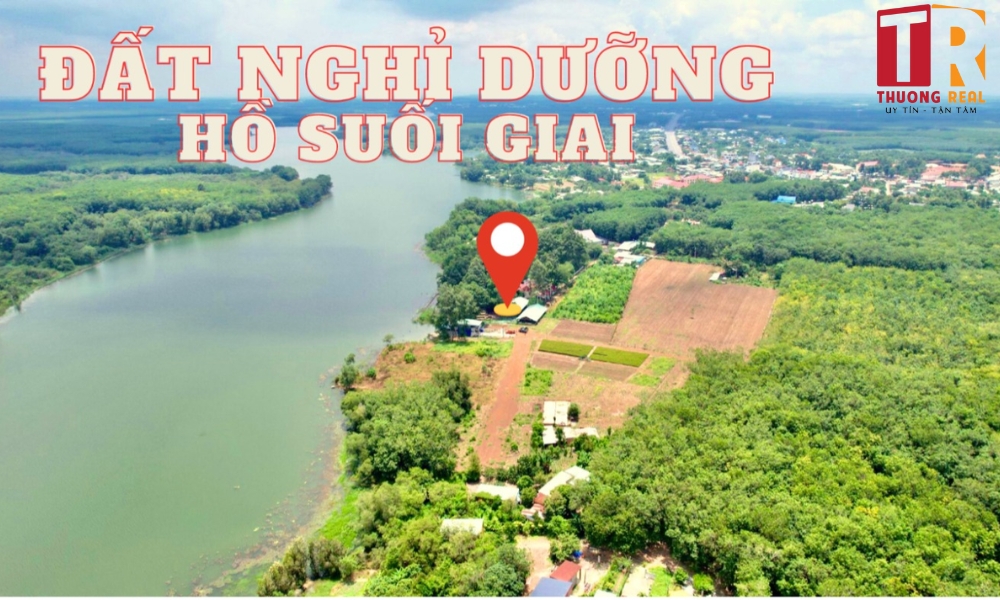 Đất nền biệt thự Bình Phước: Đất khu nghỉ dưỡng Hồ suối Giai