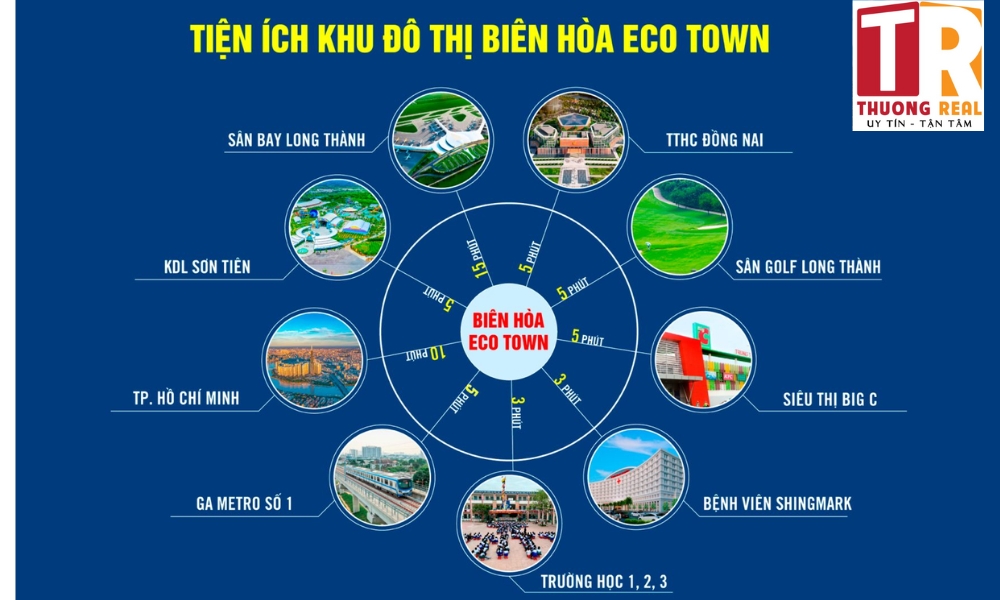 Top 3 dự án đất nền đáng mua: Biên Hòa ECO TOWN