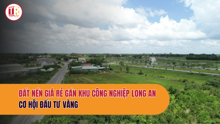 Đất nền giá rẻ gần khu công nghiệp Long An cơ hội đầu tư vàng