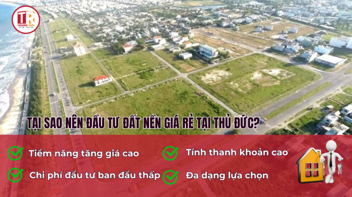 Tại sao nên đầu tư đất nền giá rẻ tại Thủ Đức?