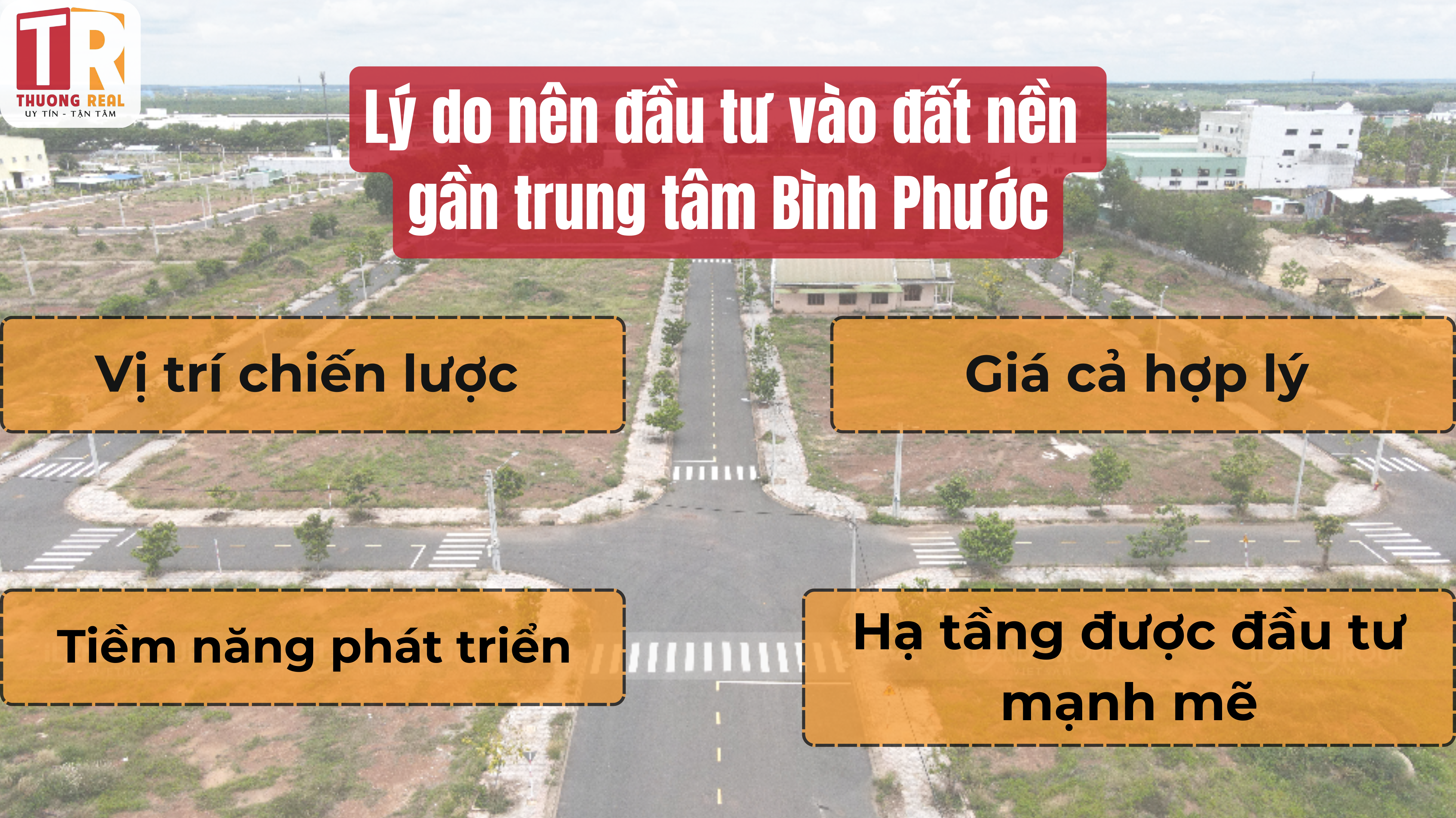 Lý do nên đầu tư vào đất nền giá rẻ gần trung tâm Bình Phước