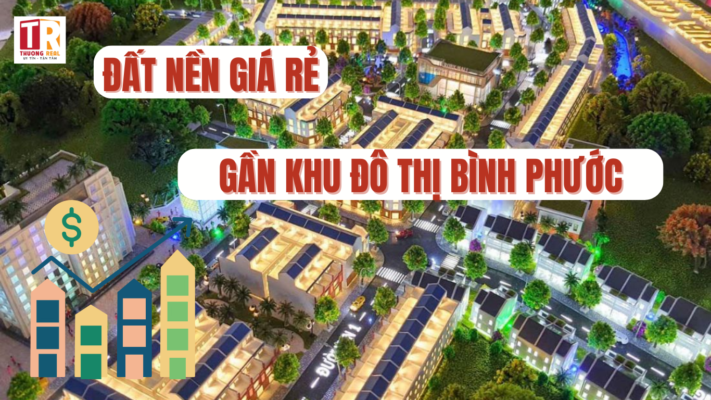 Đất nền giá rẻ gần khu đô thị Bình Phước.