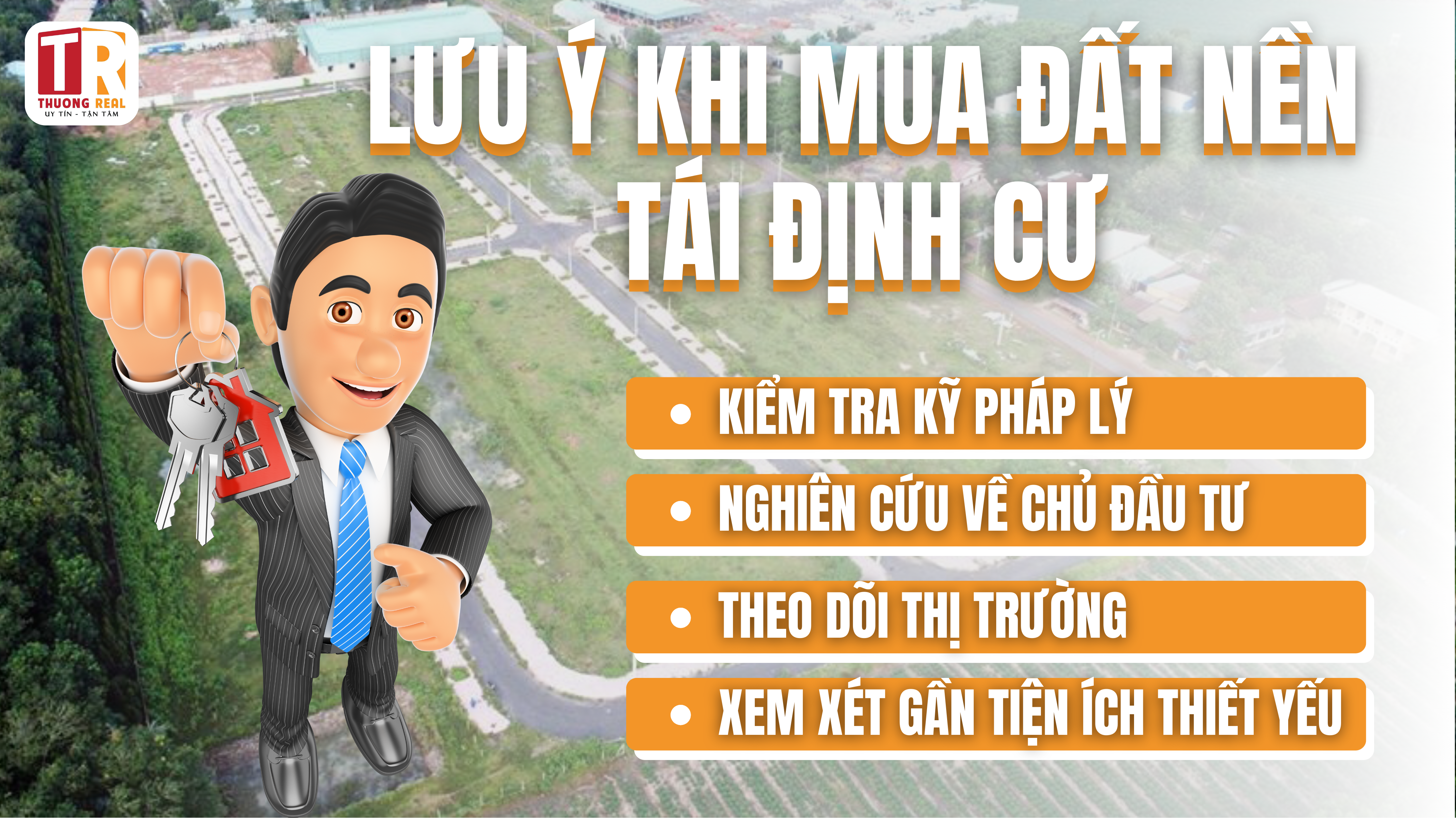 Đất nền tái định cư giá rẻ Long An