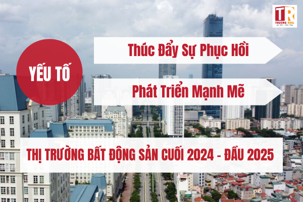 Nhận Định Thị Trường Bất Động Sản Cuối Năm 2024 - Đầu Năm 2025