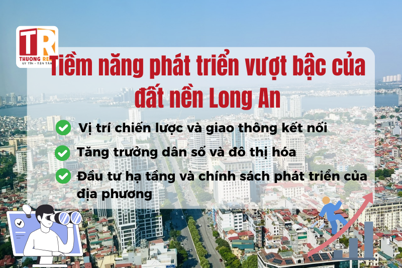 Đất nền dự án giá rẻ Long An: Đầu tư hấp dẫn sinh lời cao