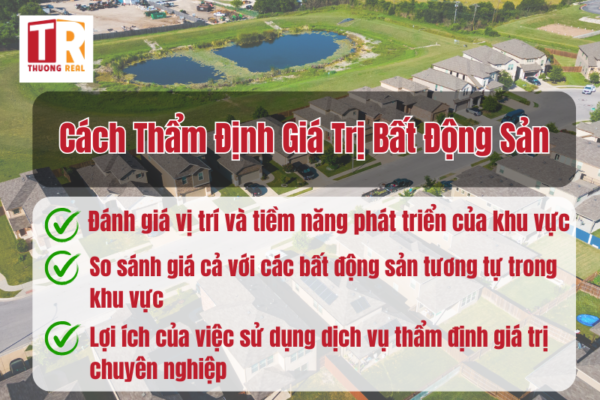 Cách Thẩm Định Giá Trị Bất Động Sản