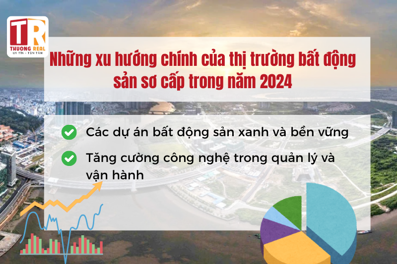 Những xu hướng chính của thị trường bất động sản sơ cấp trong năm 2024