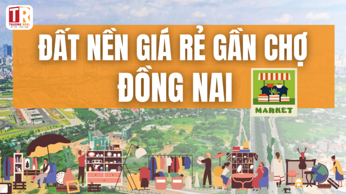 Đất nền giá rẻ gần chợ Đồng Nai